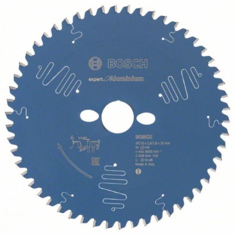 Pjovimo diskas Bosch Expert for Aluminium 2608644111; 250x30 mm; Z80