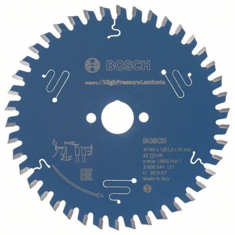 Pjovimo diskas Bosch 2608644133; 165x20 mm; Z48