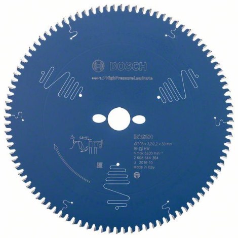 Pjovimo diskas Bosch Expert for High-Pressure Laminate 2608644355; 216x30 mm; Z64