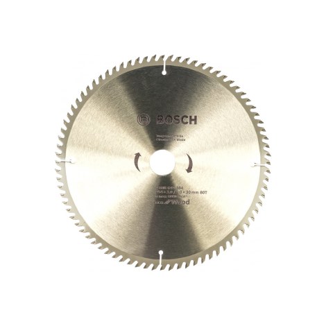 Pjovimo diskas Bosch Eco for Wood 2608644384; 254x30 mm; Z80