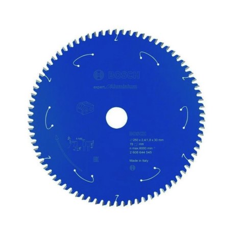 Pjovimo diskas aliuminiui Bosch Expert for Steel 250x2,4x30 mm; Z78