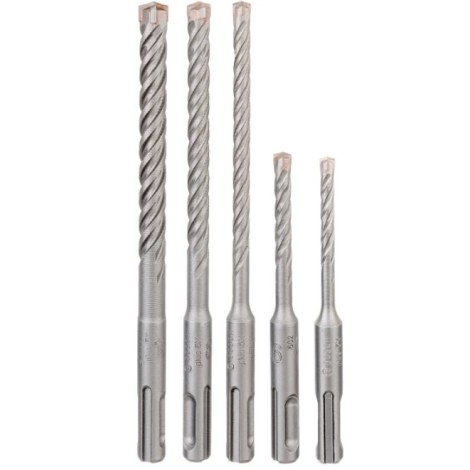 Grąžtų komplektas Bosch SDS plus-5X; 5-10 mm; 5 vnt.
