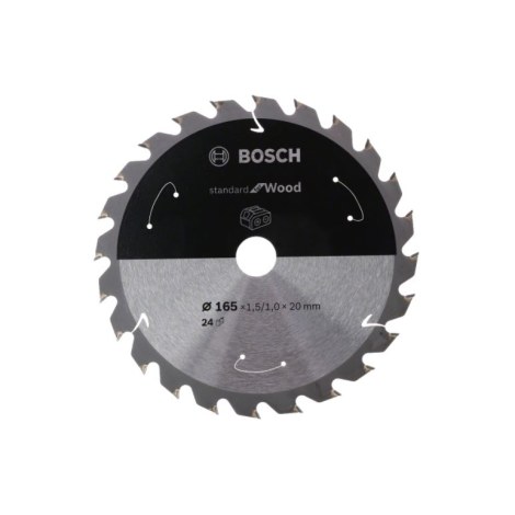 Pjovimo diskas medienai Bosch Standard for Wood; 150x10x1,6/1,0 mm; Z24