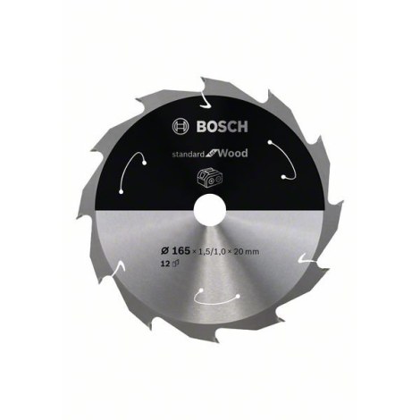 Pjovimo diskas medienai Bosch Standard for Wood 2608837684; 165 mm 