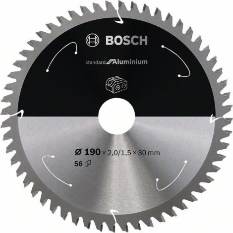 Pjovimo diskas Bosch Standard for Aluminium 2608837763; 165x20 mm; Z54