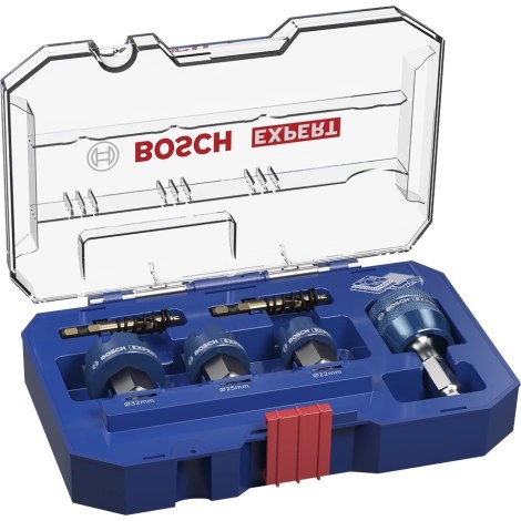 Gręžimo karūnų komplektas Bosch 2608900502; 22-32 mm; 6 vnt.