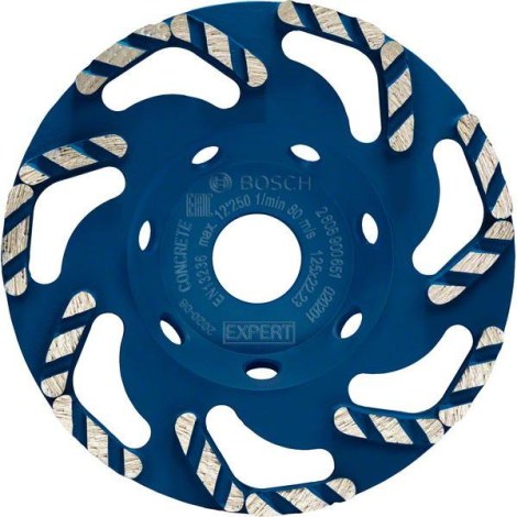 Deimantinis šlifavimo diskas Bosch 2608900651; 125x22,23 mm