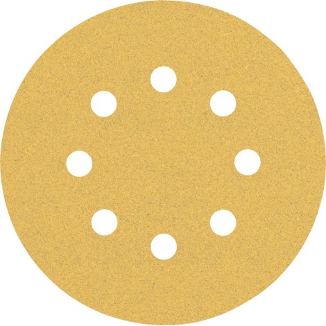 Šlifavimo popierius Bosch C470; 125 mm; G100, 5 vnt.