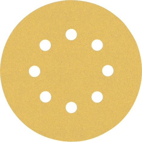 Šlifavimo popierius Bosch C470; 125 mm; G120, 5 vnt.