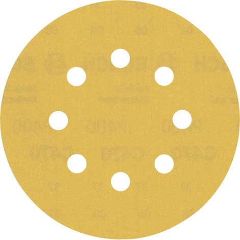 Šlifavimo popierius Bosch C470; 125 mm; G400, 5 vnt.
