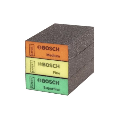 Šlifavimo kempinė Bosch 2608901175; 69x97x26 mm; 3 vnt.