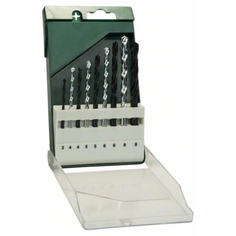 Grąžtų komplektas Bosch 2609255482; 9 vnt.