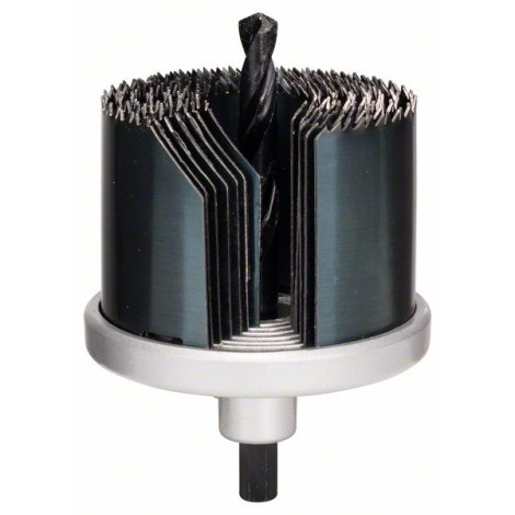 7 dalių gręžimo karūnėlių rinkinys Bosch 2609255636; 26-64 mm