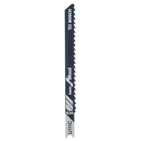 Pjūklelis siaurapjūkliui Bosch U 111 C; 91 mm; 2 vnt.