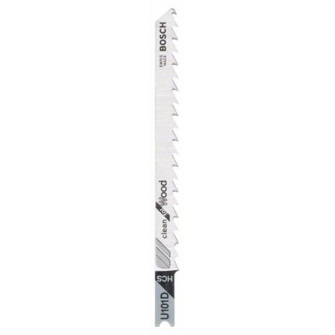 Pjūklelis siaurapjūkliui Bosch U 101 D; 100 mm; 2 vnt.