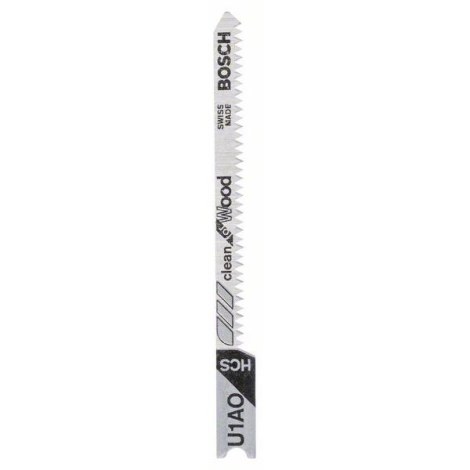 Pjūklelis siaurapjūkliui Bosch U 1 AO; 70 mm; 2 vnt.