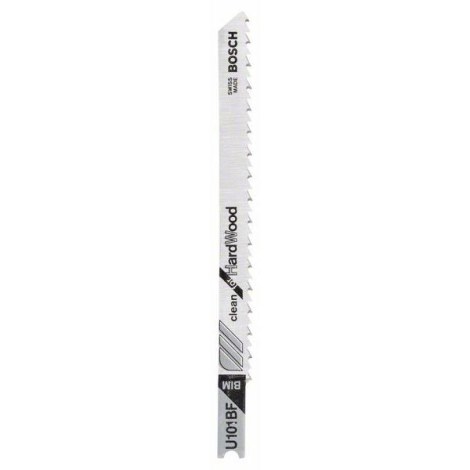 Pjūklelis siaurapjūkliui Bosch U 101 BF; 100 mm; 2 vnt.