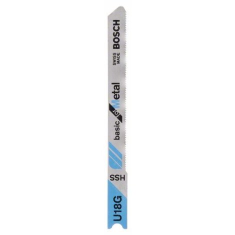 Pjūklelis siaurapjūkliui Bosch U 18 G; 70 mm; 2 vnt.