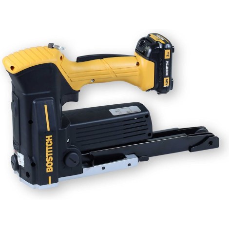 Akumuliatorinis kabių pistoletas Bostitch DSA-3522-E; 10,8 V; 1,5 Ah akum.