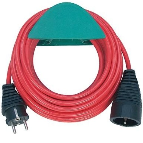 Elektrinis ilgiklis Brennenstuhl, 10m, 1VDE, 3x1,5, raudonas