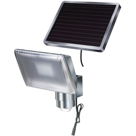 Šviestuvas su saulės baterija Brennenstuhl SOL 80 ALU; LED; 1,2 V; 2,2 Ah akum.