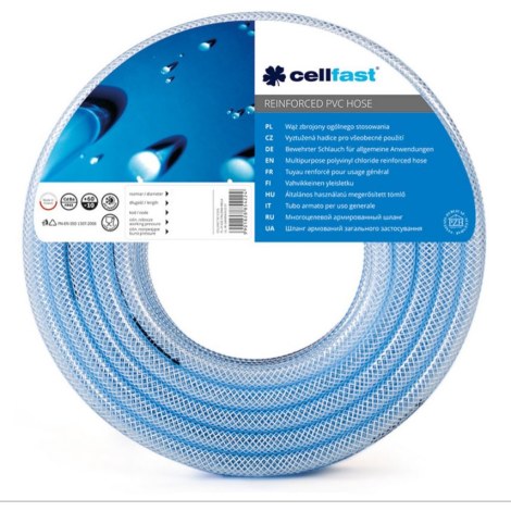 Laistymo žarna Cellfast 20-679; 4,0x2,0 mm; 160 m
