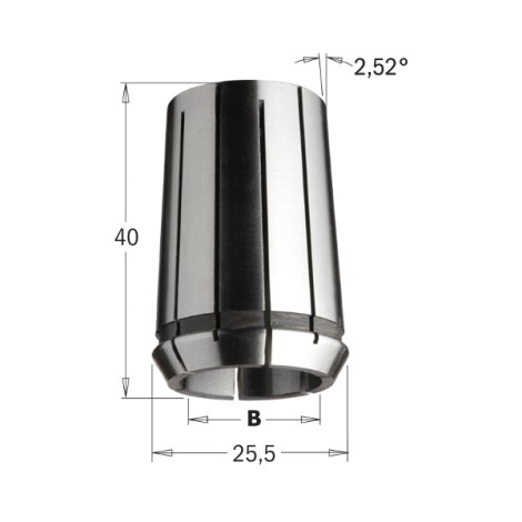 Įvorė CMT 185.140.16; 14 mm 