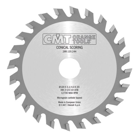 Reguliuojamas priešpjūklis CMT 288; 200x4,7-6x45; Z36; 10° 