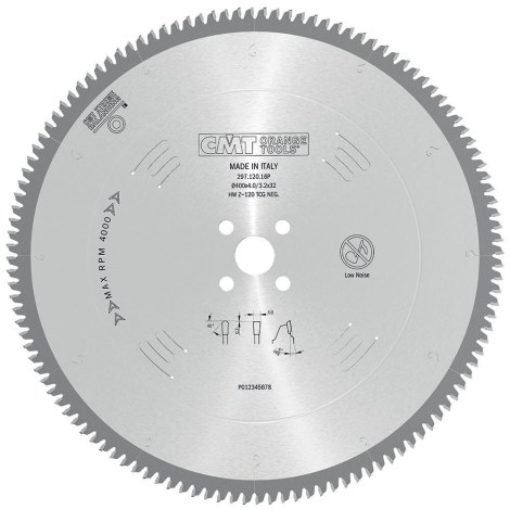 Universalus pjovimo diskas CMT 296; 400X4,0X32; Z120 -6°