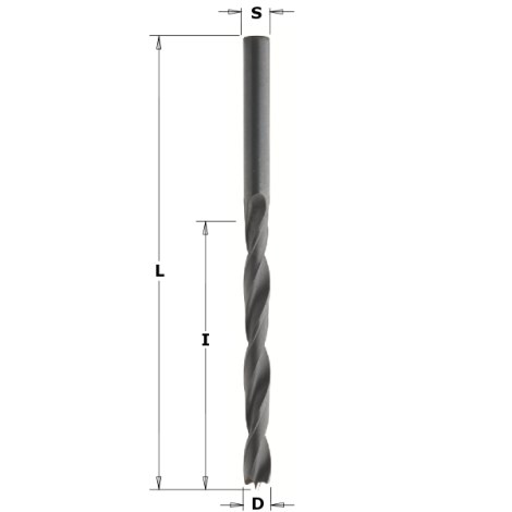 Grąžtas medienai CMT; 10 mm; dešinys