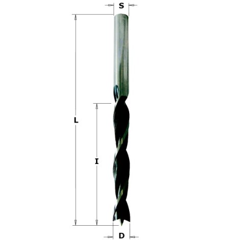 Grąžtas medienai CMT 517.045.51; D-4,5 mm 