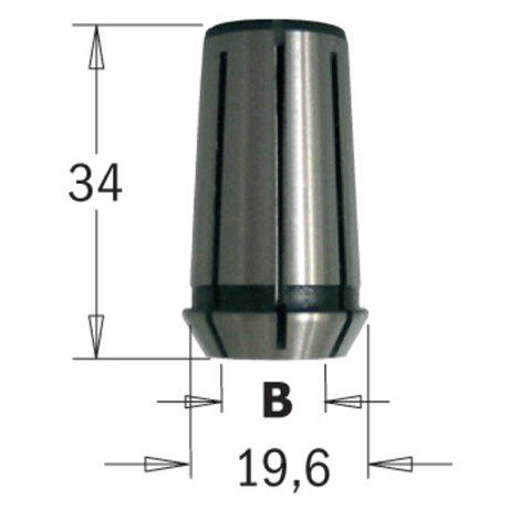 Įvorė CMT 796.860.00; 6 mm 