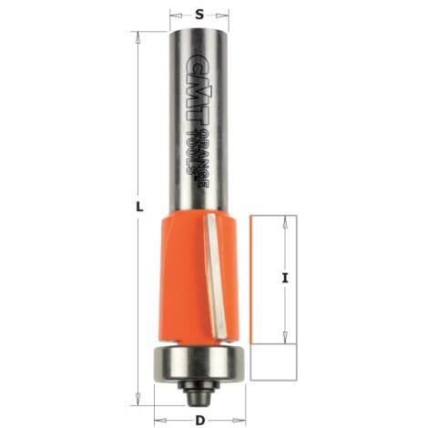 Kopijuojanti freza CMT; S=12 mm; D=19 mm 