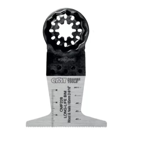Plokščias pjūklelis CMT OMF228 Wood & Nails Long Life; BiM; 65 mm; 5 vnt.