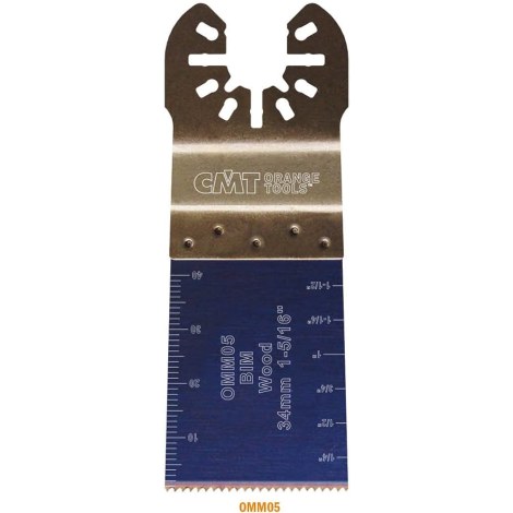 Plokščias pjūklelis CMT OMM05-X50 ExtraLong Life; 34 mm; 50 vnt.