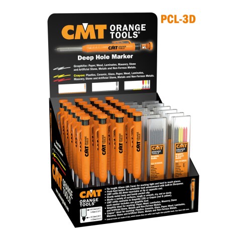 Žymeklių rinkinys CMT PCL-3D; 36 vnt.