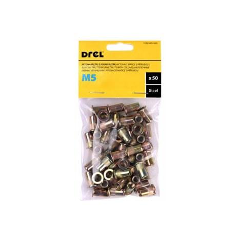 Kniedės Condor CON-GRN-1005; M5; 5,0x13 mm; 50 vnt.