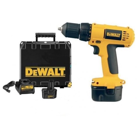 Suktuvas-gręžtuvas DeWalt DC740KA; 12 V; 2x1,3 Ah akum.