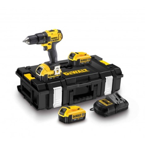 Suktuvas-gręžtuvas DeWalt DCD780M3K; 18 V; 3x 4,0 Ah akum.