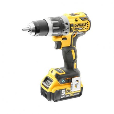 Suktuvas-gręžtuvas DeWalt DCD797P2B; 18 V; 2x5,0 Ah akum.
