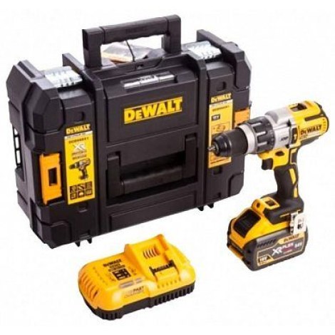 Suktuvas-gręžtuvas DeWalt DCD991X1-QW; 18 V; 1x9,0 Ah akum.