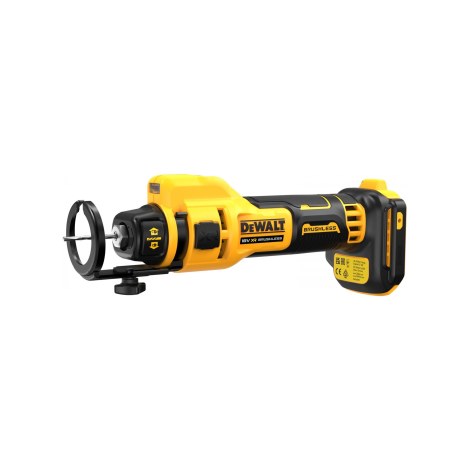 Pjūklas gipsokartono plokštėms pjauti DeWalt DCE555N-XJ; 18 V (be akumuliatoriaus ir pakrovėjo)
