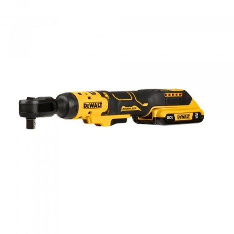 Akumuliatorinė terkšlė DeWalt DCF512D1G-QW; 95 Nm; 1/2''; 18 V; 1x2,0 Ah akum.