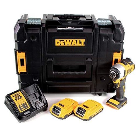 Smūginis suktuvas DeWalt DCF809D2T-QW; 18 V; 2x2,0 Ah akum.