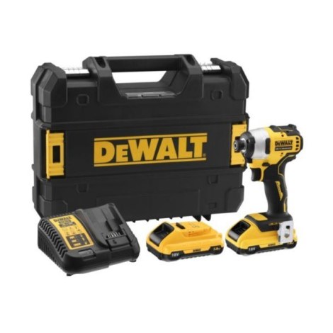 Smūginis suktuvas DeWalt DCF809L2T-QW; 18 V; 2x3,0 Ah akum. (pažeista pakuotė)