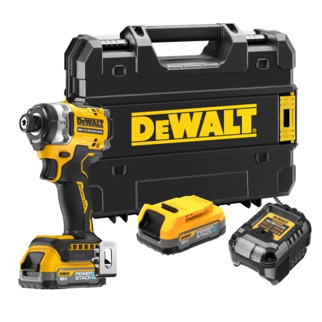 Smūginis suktuvas DeWalt DCF860E2T-QW; 18 V; 2x1,7 Ah akum.