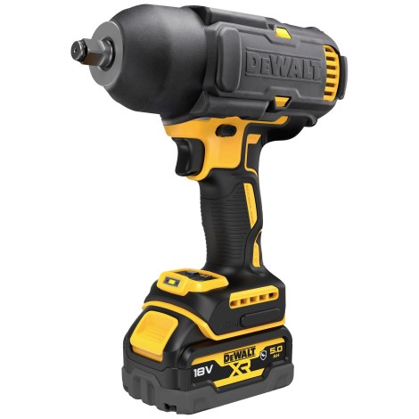 Smūginis veržliasukis DeWalt DCF900P2G-QW; 18 V; 2x5,0 Ah akum.