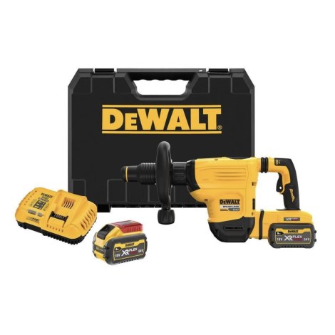 Perforatorius DeWalt DCH832X2-QW; 10,5 J; SDS-max; 54 V; 2x9,0 Ah akum.