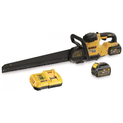 Akumuliatorinis tandeminis pjūklas DeWalt DCS398T2-QW; 54 V; 2x6,0 Ah akum.