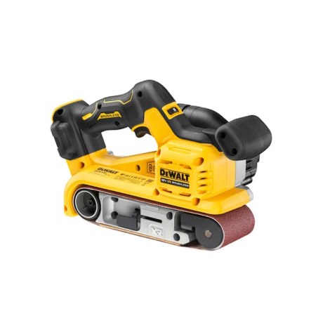 Juostinis šlifuoklis DeWalt DCW220N-XJ; 18 V (be akumuliatoriaus ir pakrovėjo)